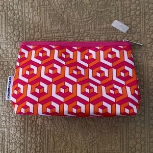 9” x 6” Clinique zipper bag
